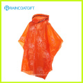 Poncho de chuva promocional Resuable com impressão de logotipo Rpe-142